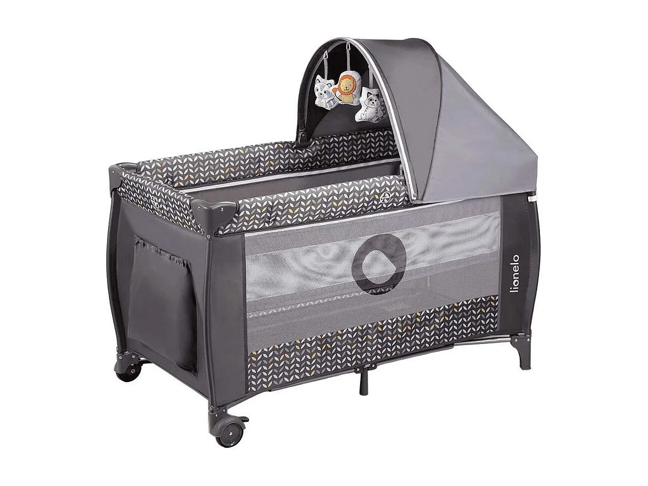 Lit parapluie enfant confort avec rangements GOOFY