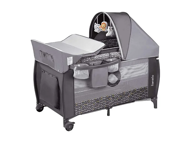 Lit parapluie enfant confort avec rangements GOOFY