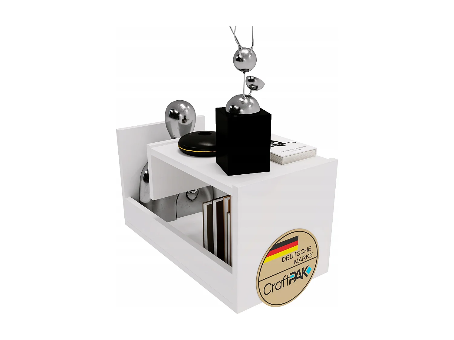 CraftPAK Wohnzimmer Tisch für Couch TRIO | 3 mögliche Aufstellmöglichkeiten