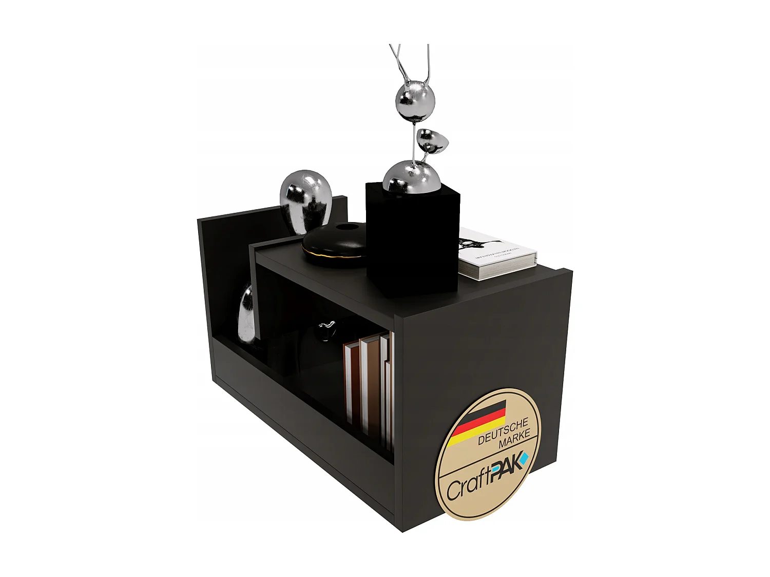 CraftPAK Wohnzimmer Tisch für Couch TRIO | 3 mögliche Aufstellmöglichkeiten