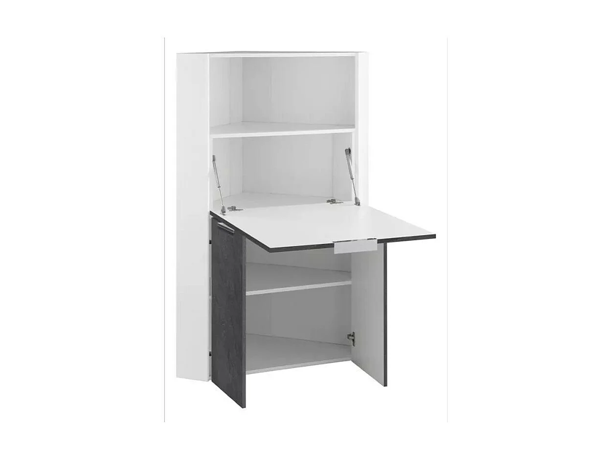 Escritorio ahorraespacio esquinero plegable 90x56cm Layla II