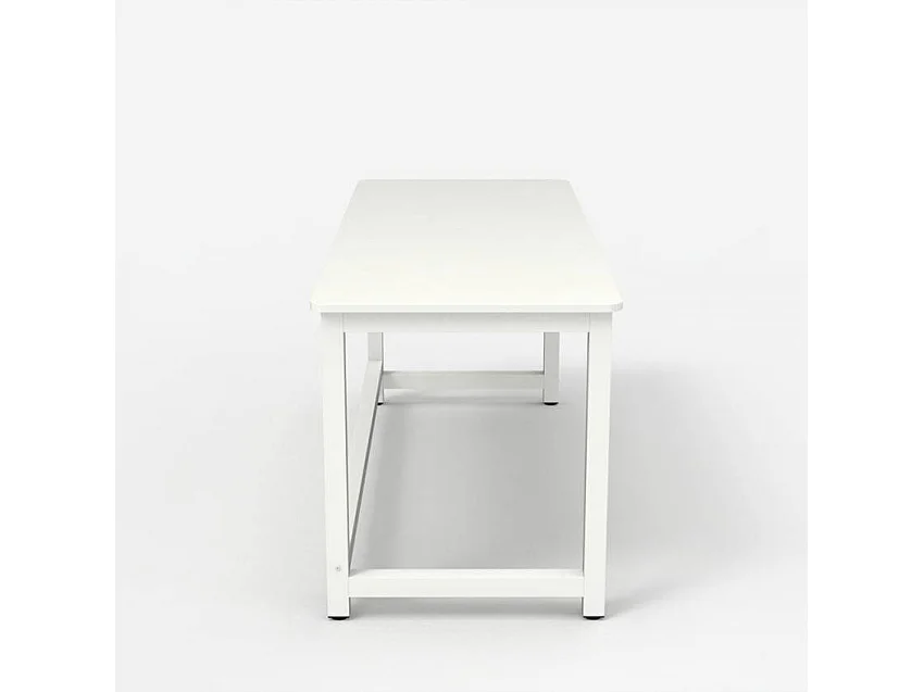 Bureau d'études télétravail 160x70 en métal minimaliste ABIGG