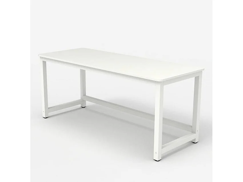 Bureau d'études télétravail 160x70 en métal minimaliste ABIGG