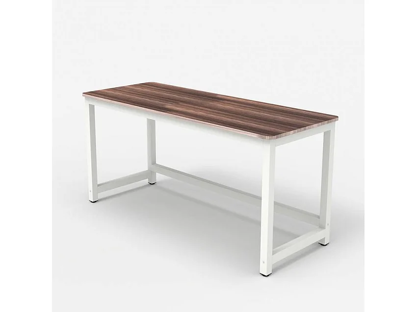 Scrivania design moderno 120x55 cm con compartimento Brigida