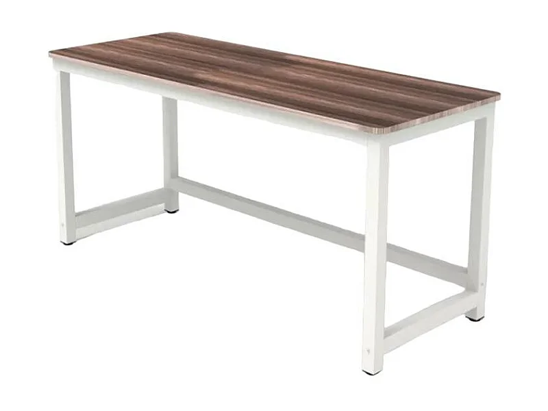 Scrivania design moderno 120x55 cm con compartimento Brigida