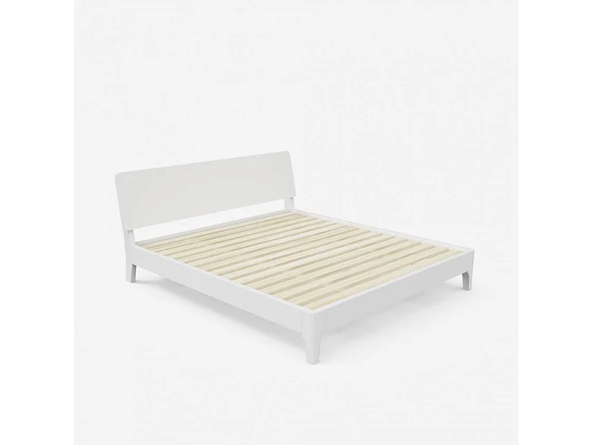 Letto moderno matrimoniale 160x200 in legno con doghe Magia