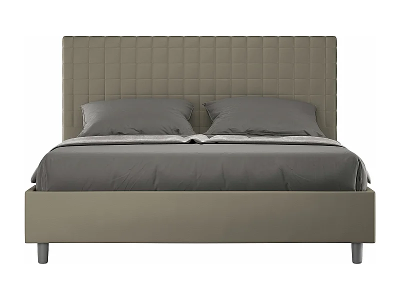 Letto Sunny 170x200 rete e contenitore cappuccino