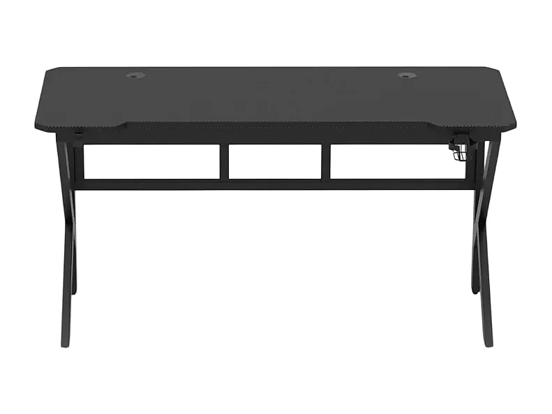 Scrivania ergonomica gamer 160x60 supporto cuffie e bevande Umberta