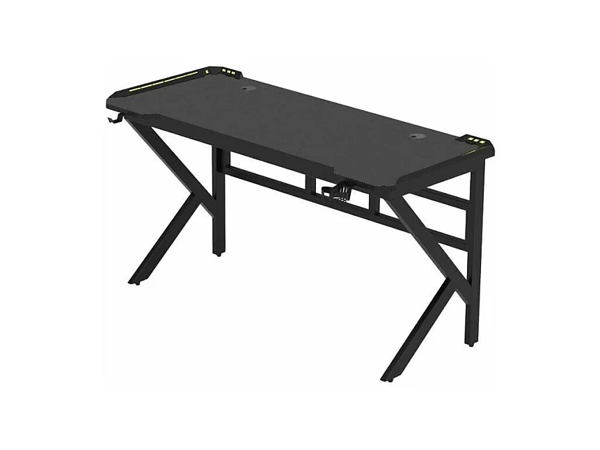 Scrivania da gaming LED portabicchiere design 120x60 Salvatore