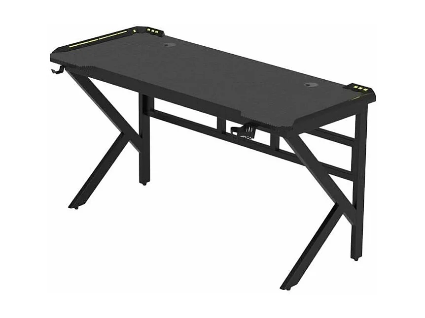 Scrivania da gaming LED portabicchiere design 120x60 Salvatore