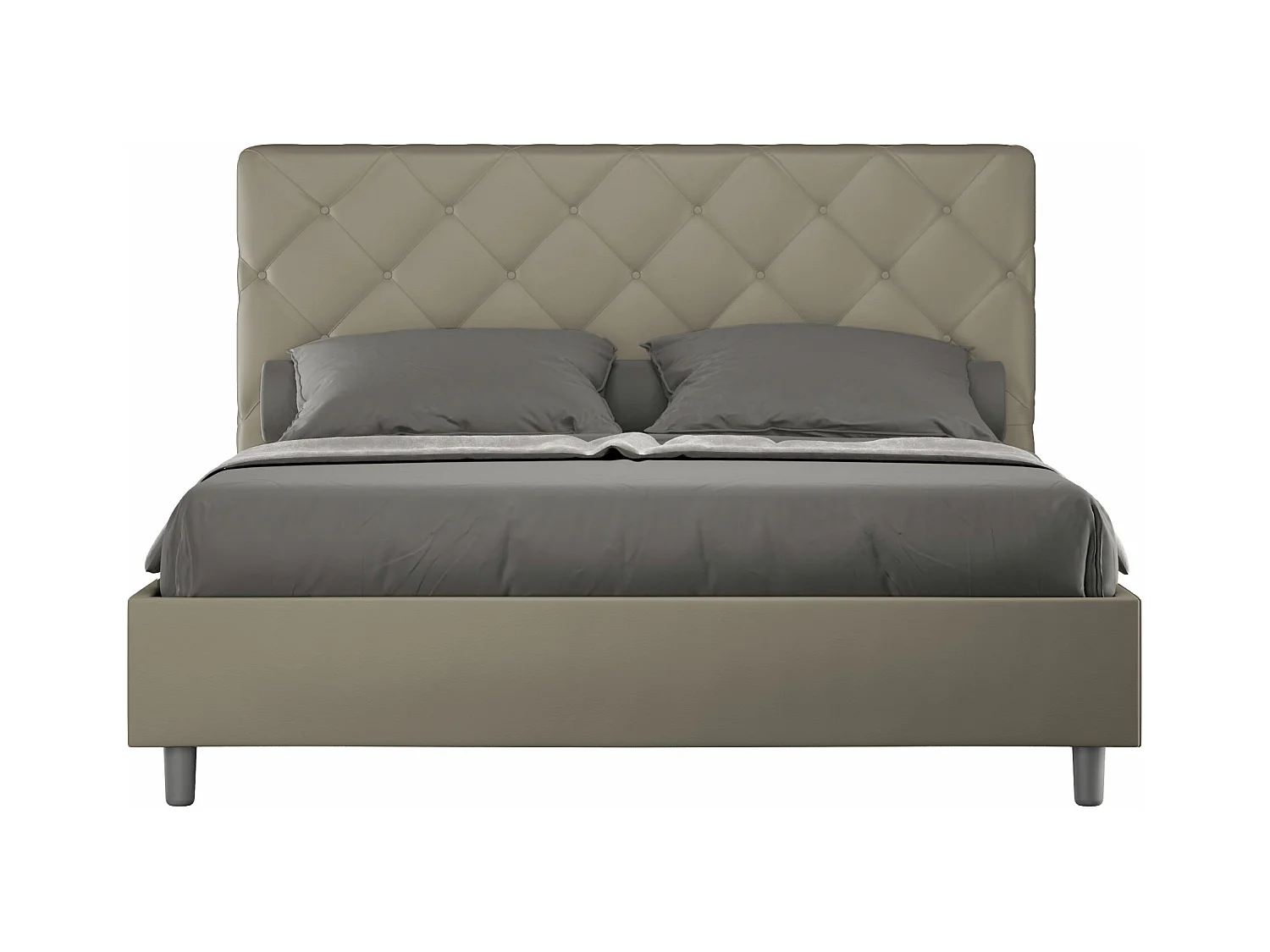 Cama Priya 170x200 sin somier capuchino