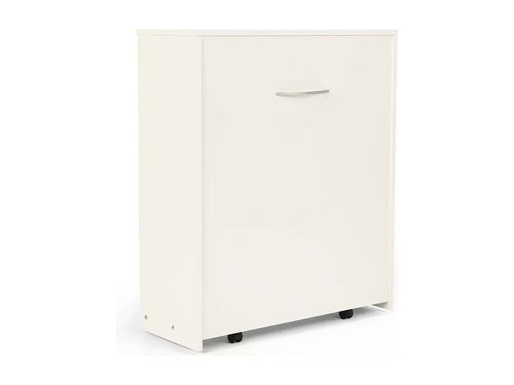 Cama plegable con colchón y lamas 80x190 Atena