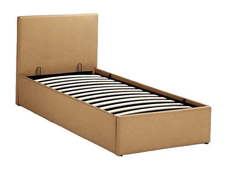 Letto singolo 80x190 con contenitore e doghe Stasi