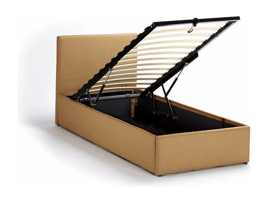 Letto singolo 80x190 con contenitore e doghe Stasi