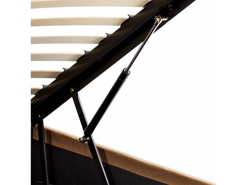 Letto singolo 80x190 con contenitore e doghe Stasi