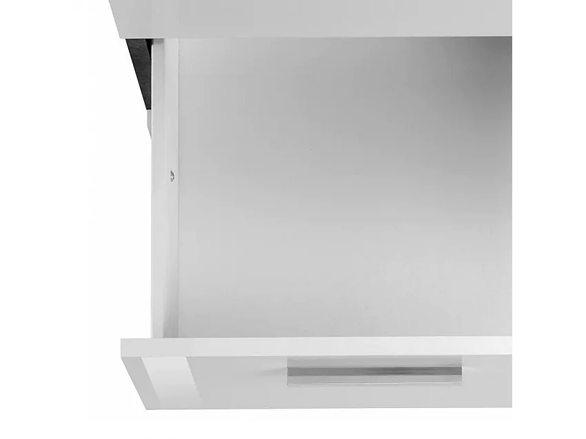 Bureau d'angle 180x160 avec commode à 3 tiroirs LISA