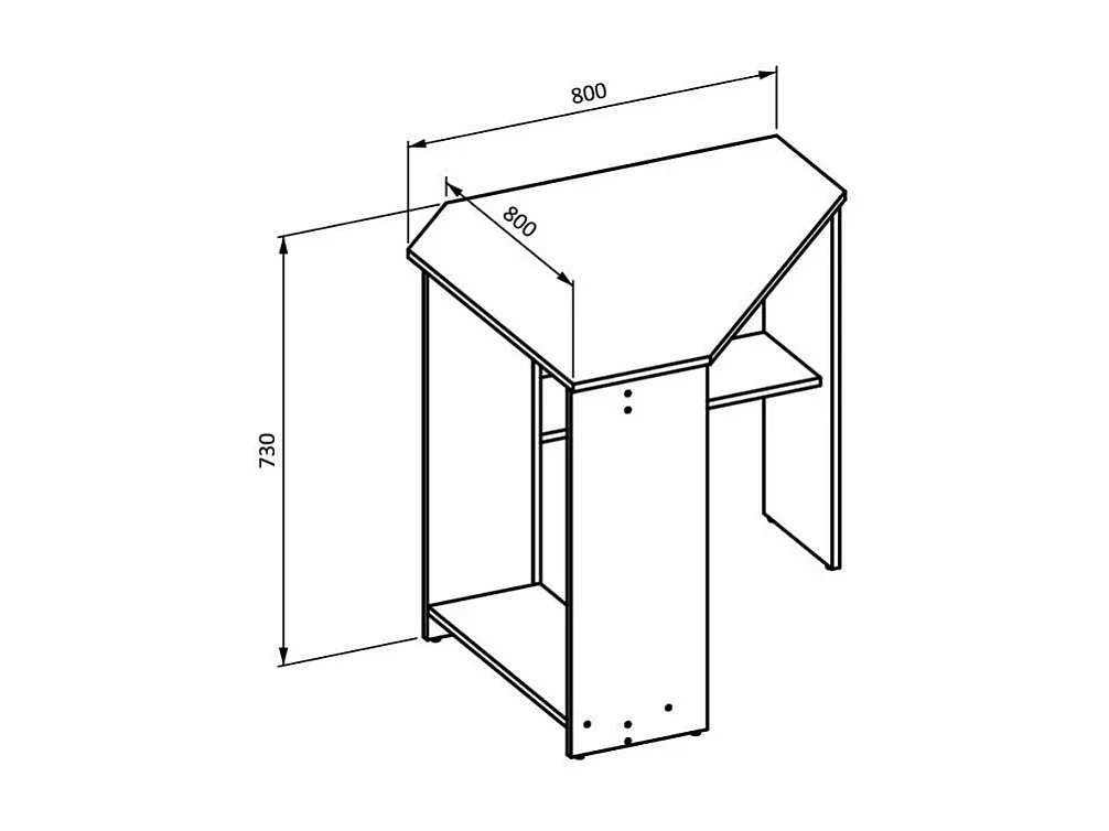Biurko RINO białe mat