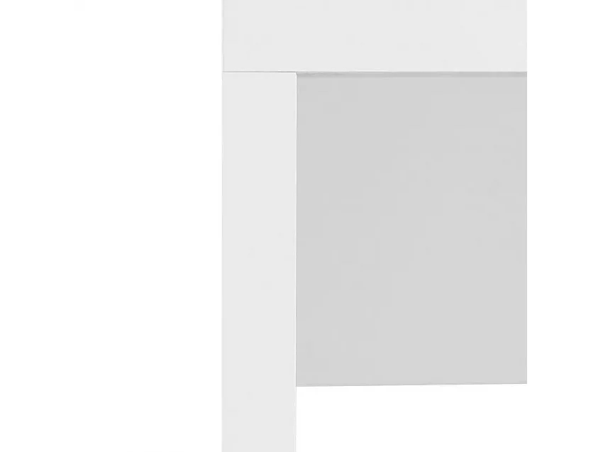 Moderne Eckschreibtisch Büro Design 180x160 cm weiß Vilnis