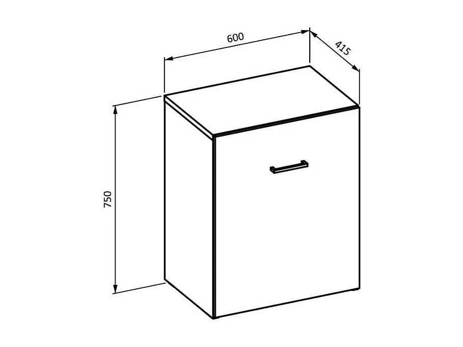 Biurko SMART dąb wotan
