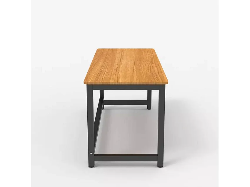 Bureau d'études télétravail 160x70 en métal minimaliste WHEYY