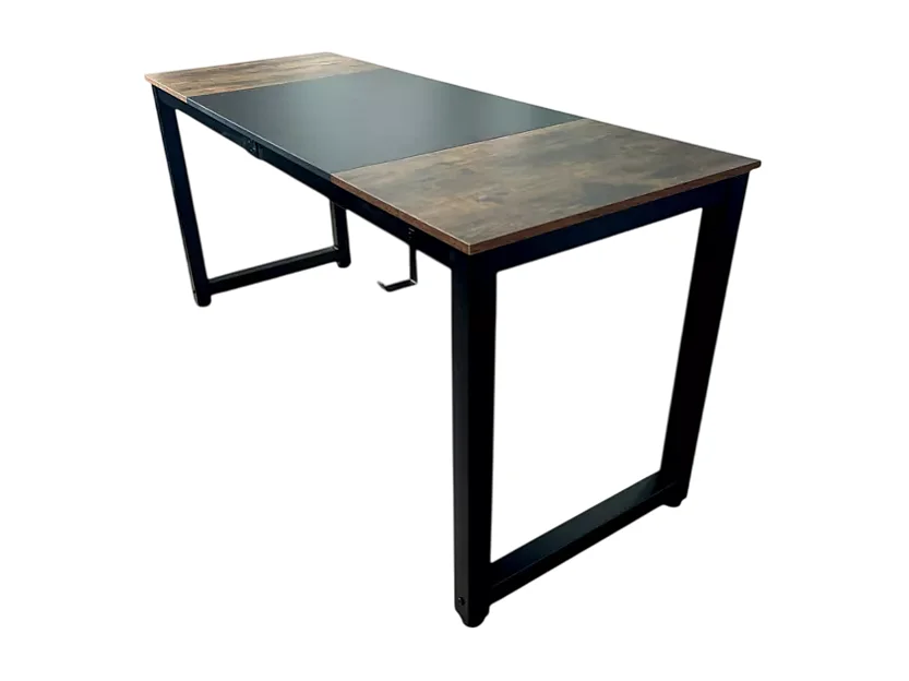 Industriedesign Büro Schreibtisch Metall Kopfhörerhalter 160x60 Stuttgart