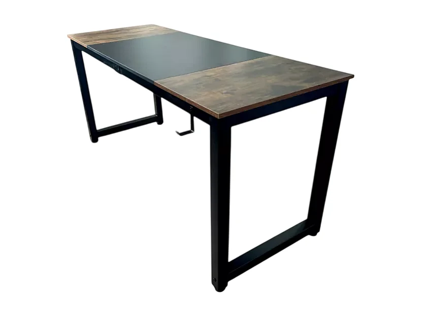 Industriedesign Büro Schreibtisch Metall Kopfhörerhalter 160x60 Stuttgart