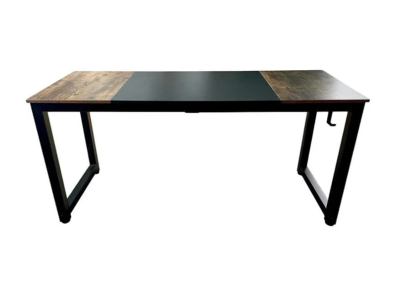 Industriedesign Büro Schreibtisch Metall Kopfhörerhalter 160x60 Stuttgart