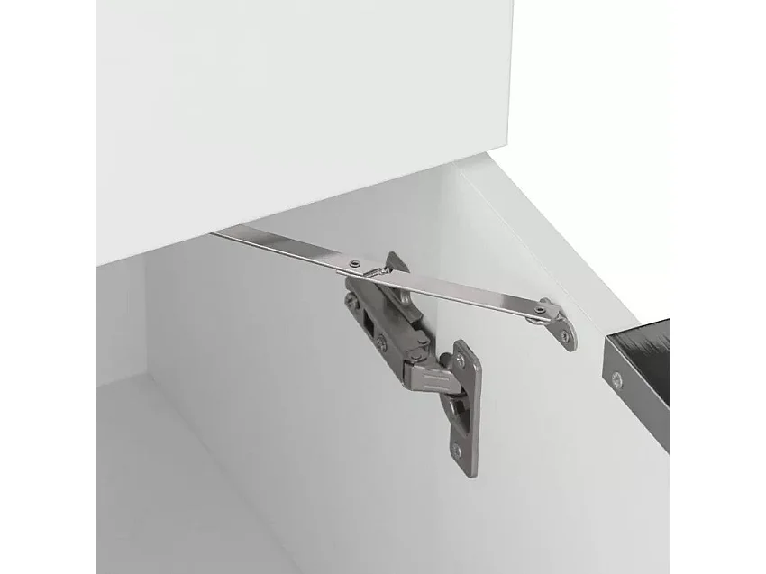 Scrivania pieghevole 70x35 con armadio e scaffale retrattile Marta