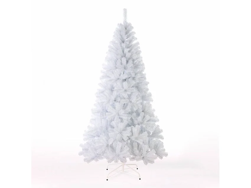 Sapin artificiel blanc 210 cm style traditionnel Kristiansand