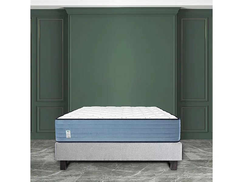 Matelas BestSeller, 20cm, mousse haute densité, indépendance du couchage, face été/hiver, 90x190cm