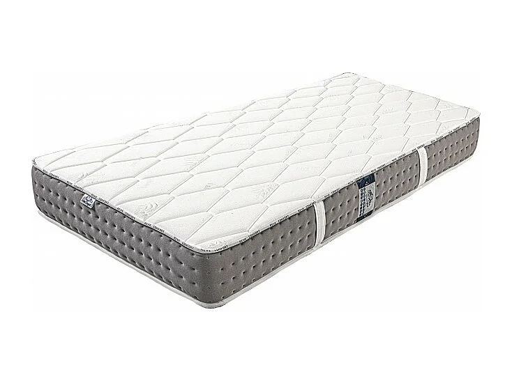 Matelas Talia (24cm) Ressorts Ensachés, Mousse Haute Densité, Indépendance de Couchage, Soutien ferme, Face été/hiver, 90x190cm