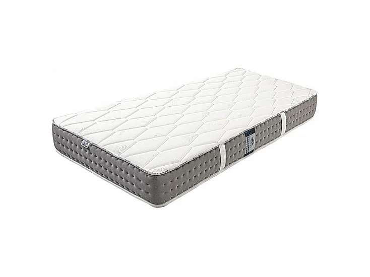 Matelas Talia (24cm) Ressorts Ensachés, Mousse Haute Densité, Indépendance de Couchage, Soutien ferme, Face été/hiver, 90x190cm
