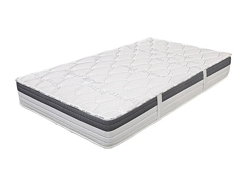 Matelas GoldVisco (26cm), mousse haute densité, indépendance du couchage, ergonomique, haute adaptabilité, face été/hiver, 90x190cm