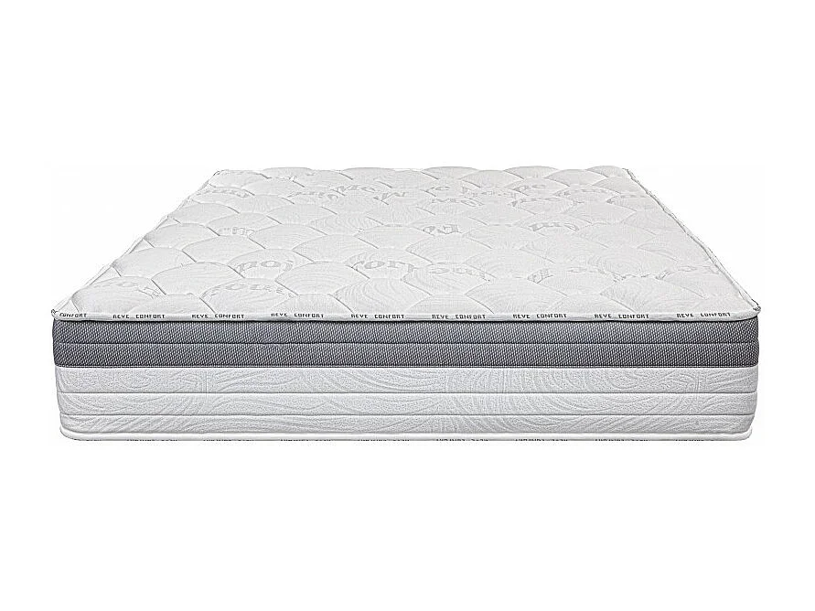 Matelas GoldVisco (26cm), mousse haute densité, indépendance du couchage, ergonomique, haute adaptabilité, face été/hiver, 140x200cm