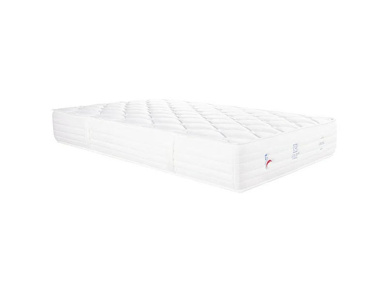 Matelas Patriote Mousse, 27cm, mousse haute densité , Indépendance du Couchage, Soutien ferme + Oreiller, 90x190cm