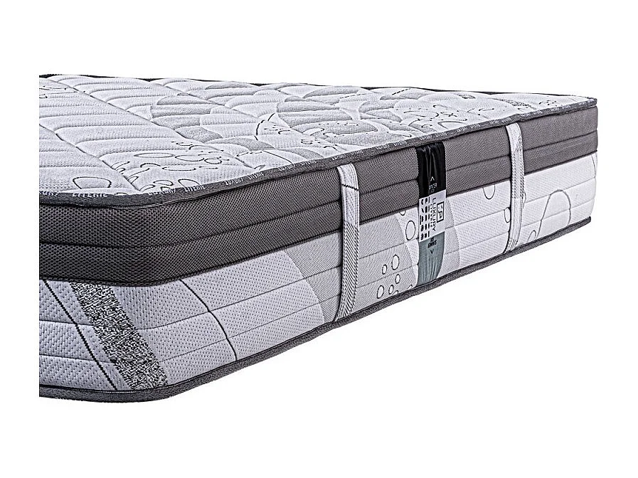 Matelas ViscoPlus, 26cm, mousse haute densité, ferme, indépendance du couchage, face été/hiver, 140x200cm