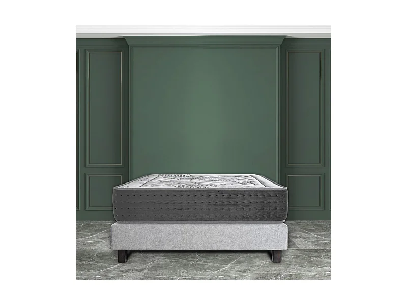 Matelas BestPoket, 26cm, ressorts ensachés, mousse haute densité, indépendance du couchage, face été/hiver, 140x200cm