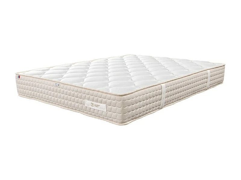 Matelas Sublime, 20 cm, mousse haute densité, ferme, face été/hiver + oreiller, 160x200cm