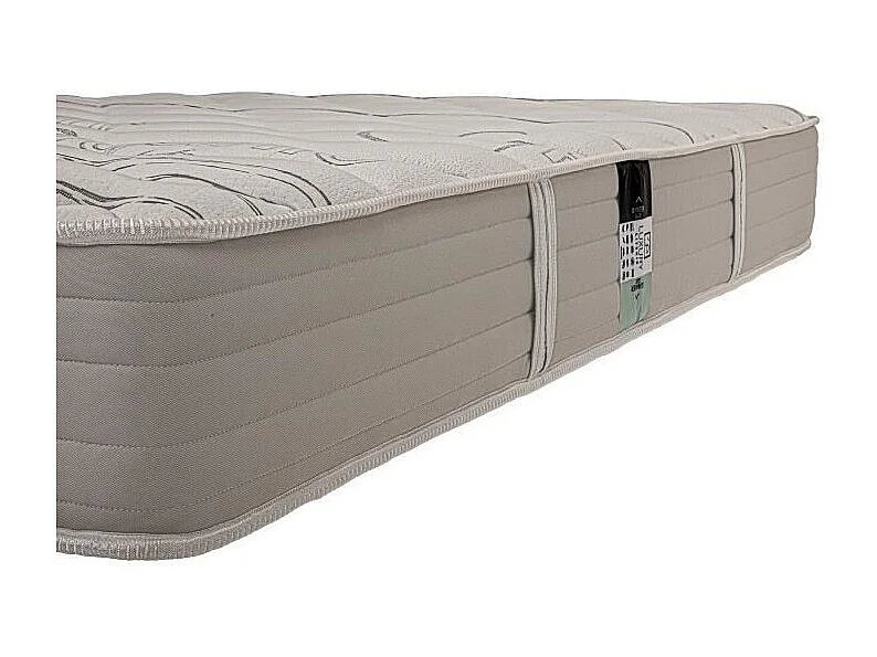 Matelas OrganicCotton, 24cm, mousse haute densité, indépendance du couchage, face été/hiver, 90x190cm