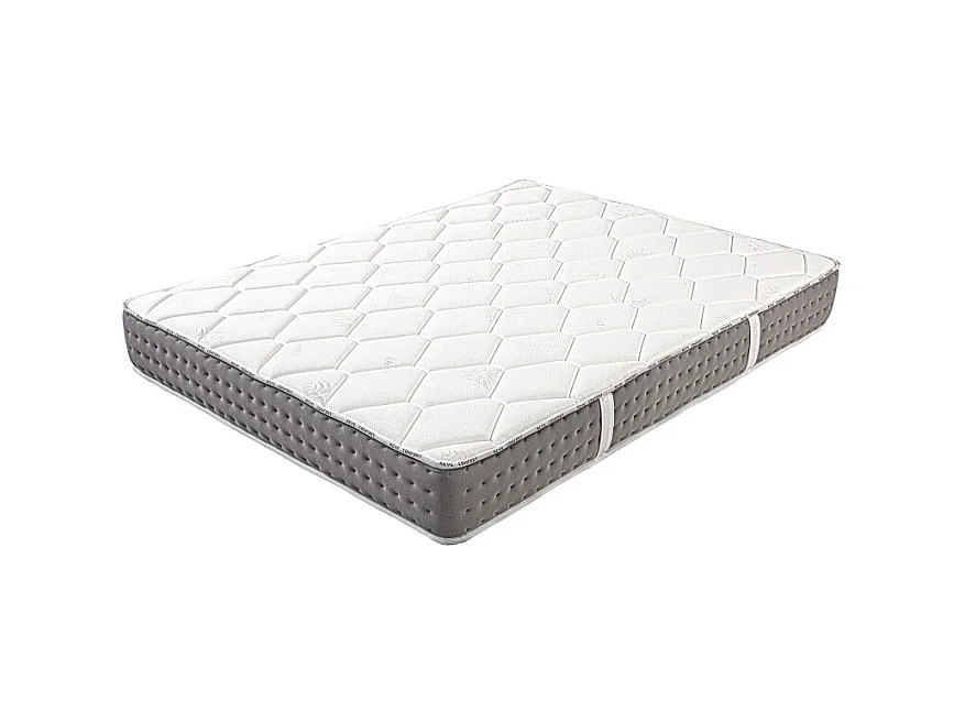 Matelas Talia (24cm) Ressorts Ensachés, Mousse Haute Densité, Indépendance de Couchage, Soutien ferme, Face été/hiver, 140x190cm