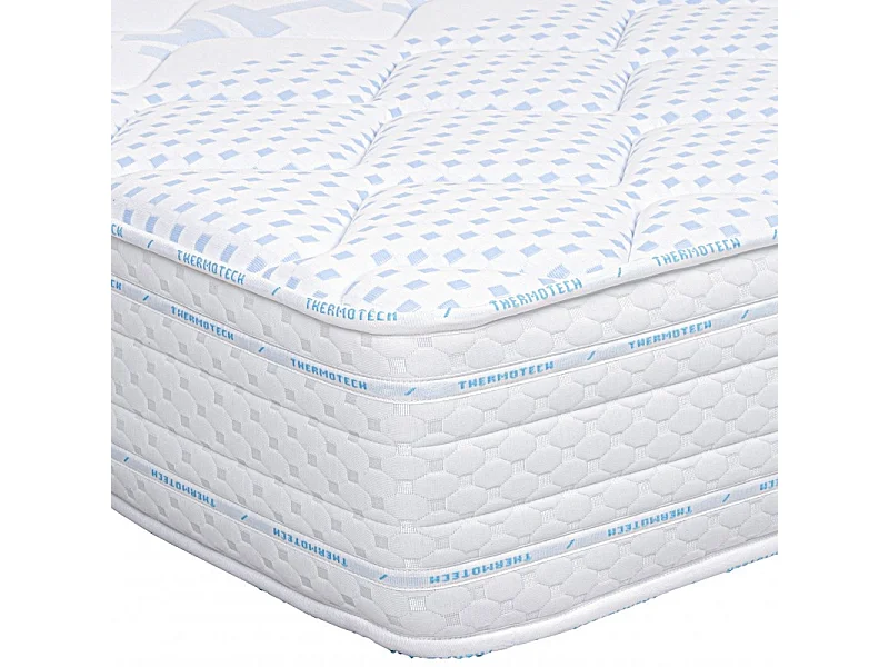 Matelas Funnybed, 24cm, mousse haute densité, ferme, indépendance du couchage, face été/hiver, 90x190cm