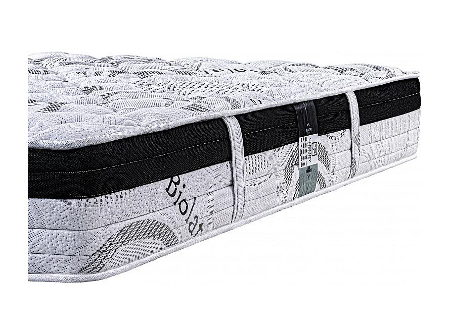 Matelas Sleeplux, 26cm, latex, mousse haute densité, ferme, indépendance du couchage, face été/hiver, 160x200cm