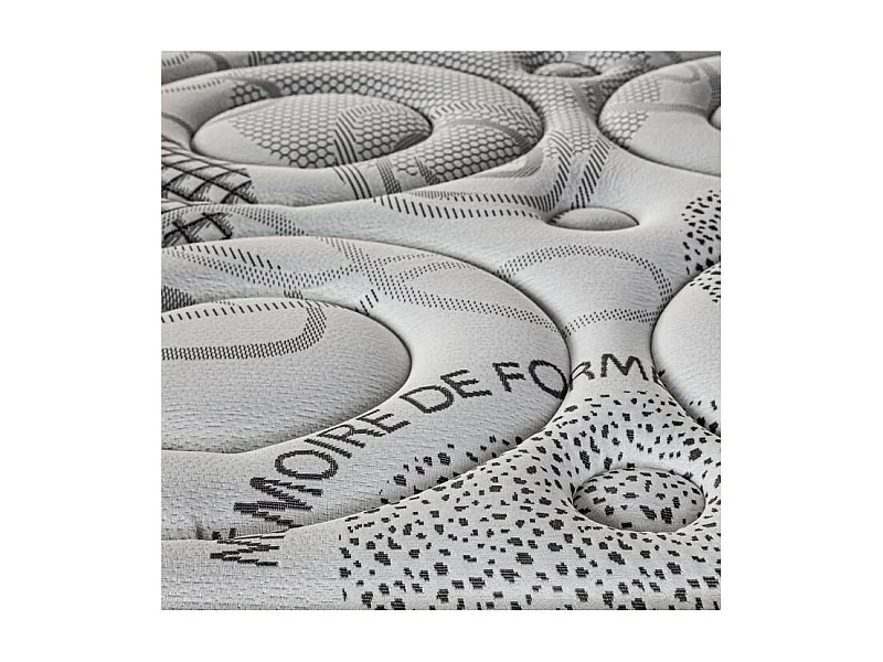 Matelas BestPrime, 26cm, ressorts ensachés, mousse haute densité, indépendance du couchage, face été/hiver, 140x190cm