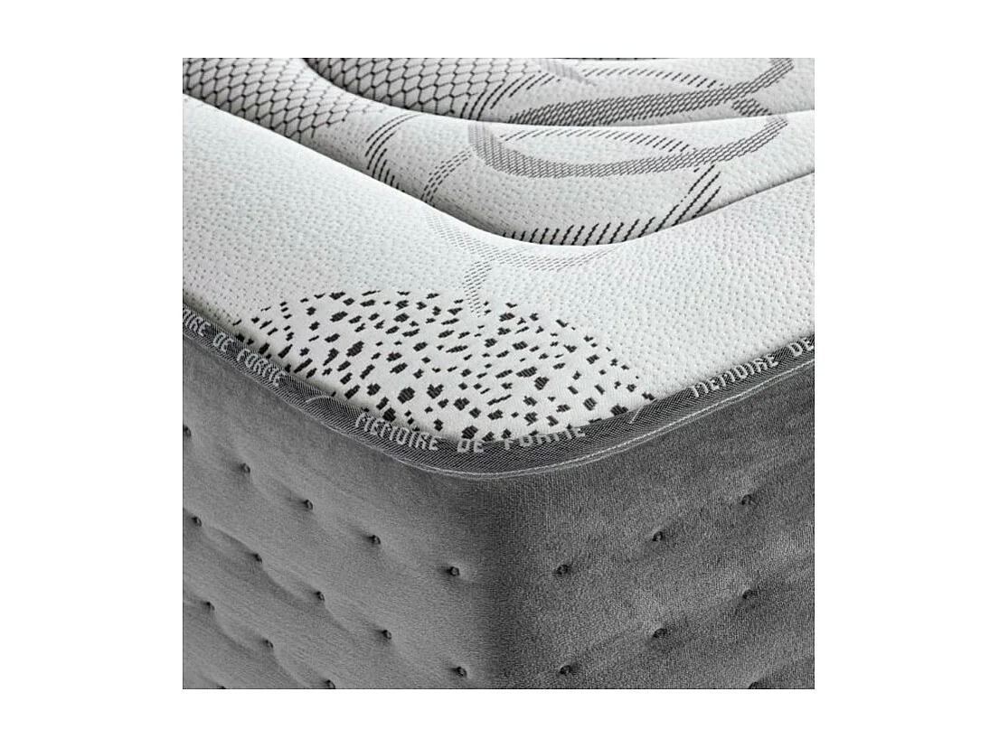 Matelas BestPrime, 26cm, ressorts ensachés, mousse haute densité, indépendance du couchage, face été/hiver, 140x190cm