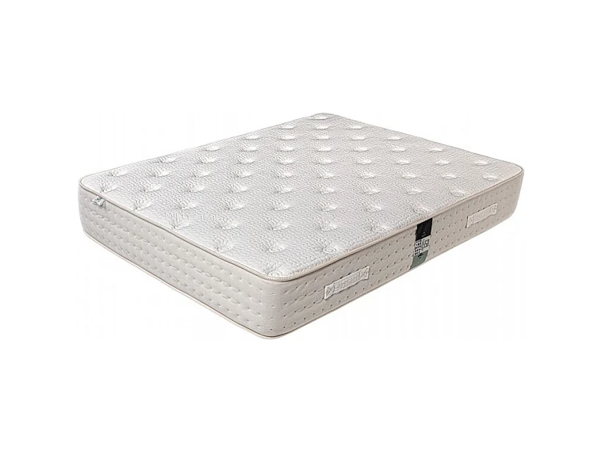 Matelas Purlux, 26cm, latex, indépendance du couchage, face été/hiver + Oreiller + Couette, 160x200cm