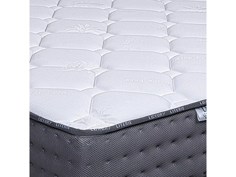 Matelas Zen (20 cm) mousse haute densité, fermeté optimale, indépendance de couchage, double face été/hiver, 90x190cm