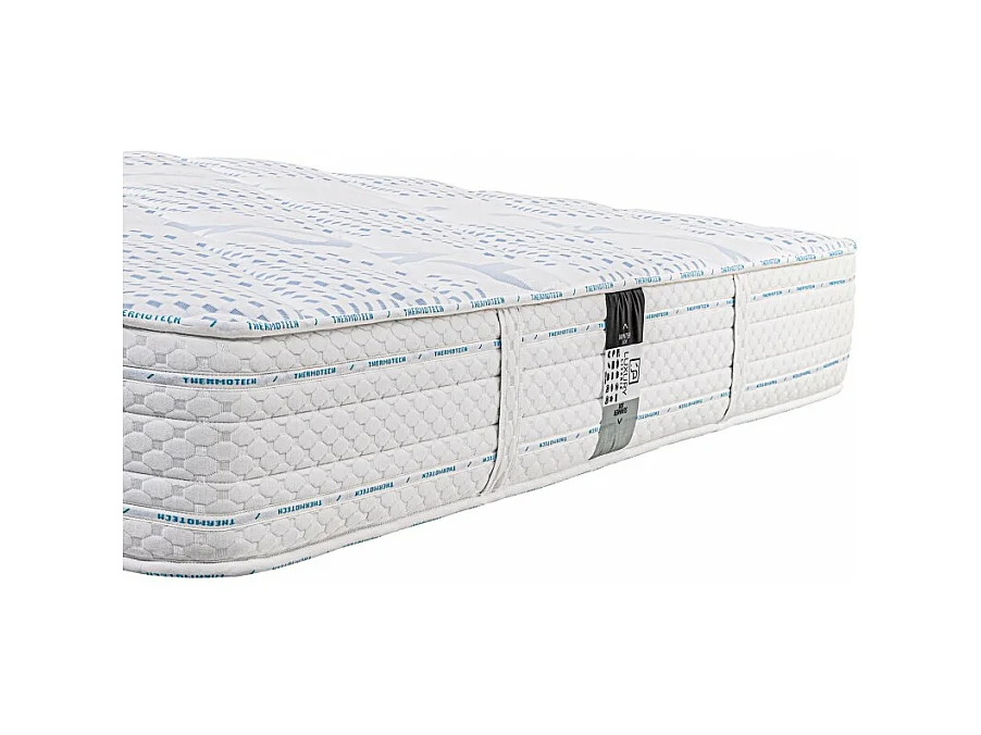 Matelas Royal Dream, 24cm, mousse haute densité, ferme, indépendance du couchage, face été/hiver, 180x200cm