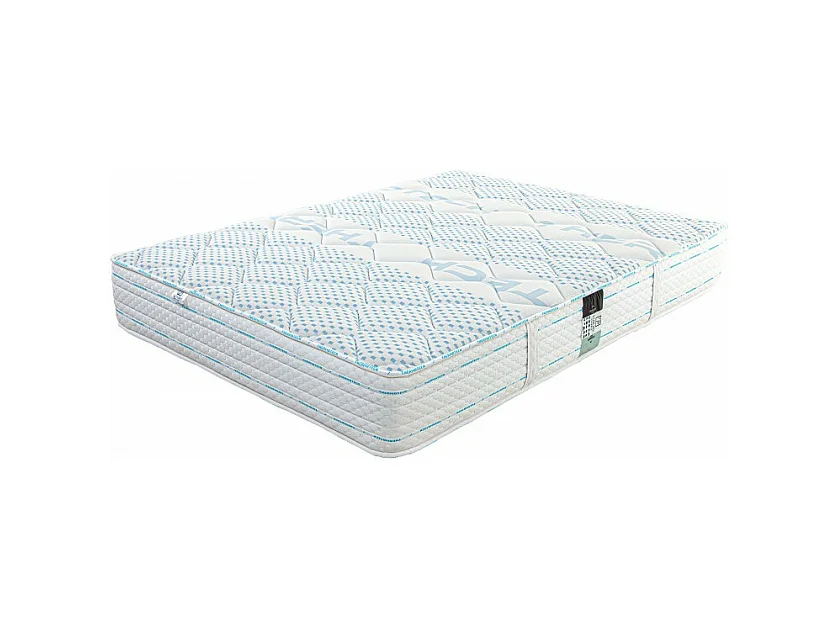 Matelas Thermotec (24 cm), mousse haute densité, ferme, face été/hiver,Couette et Oreiller, 140x190cm