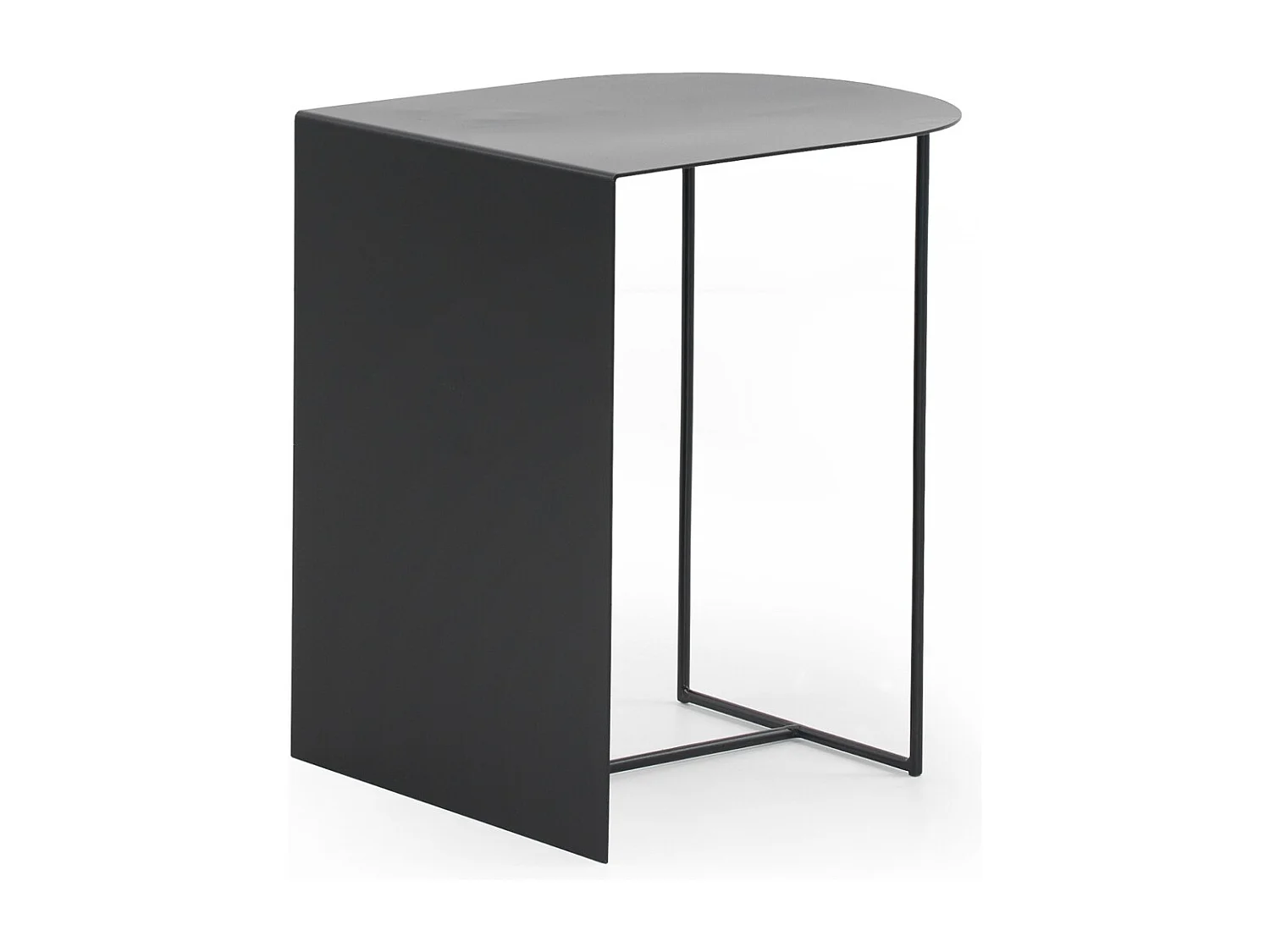 Tavolino in metallo nero