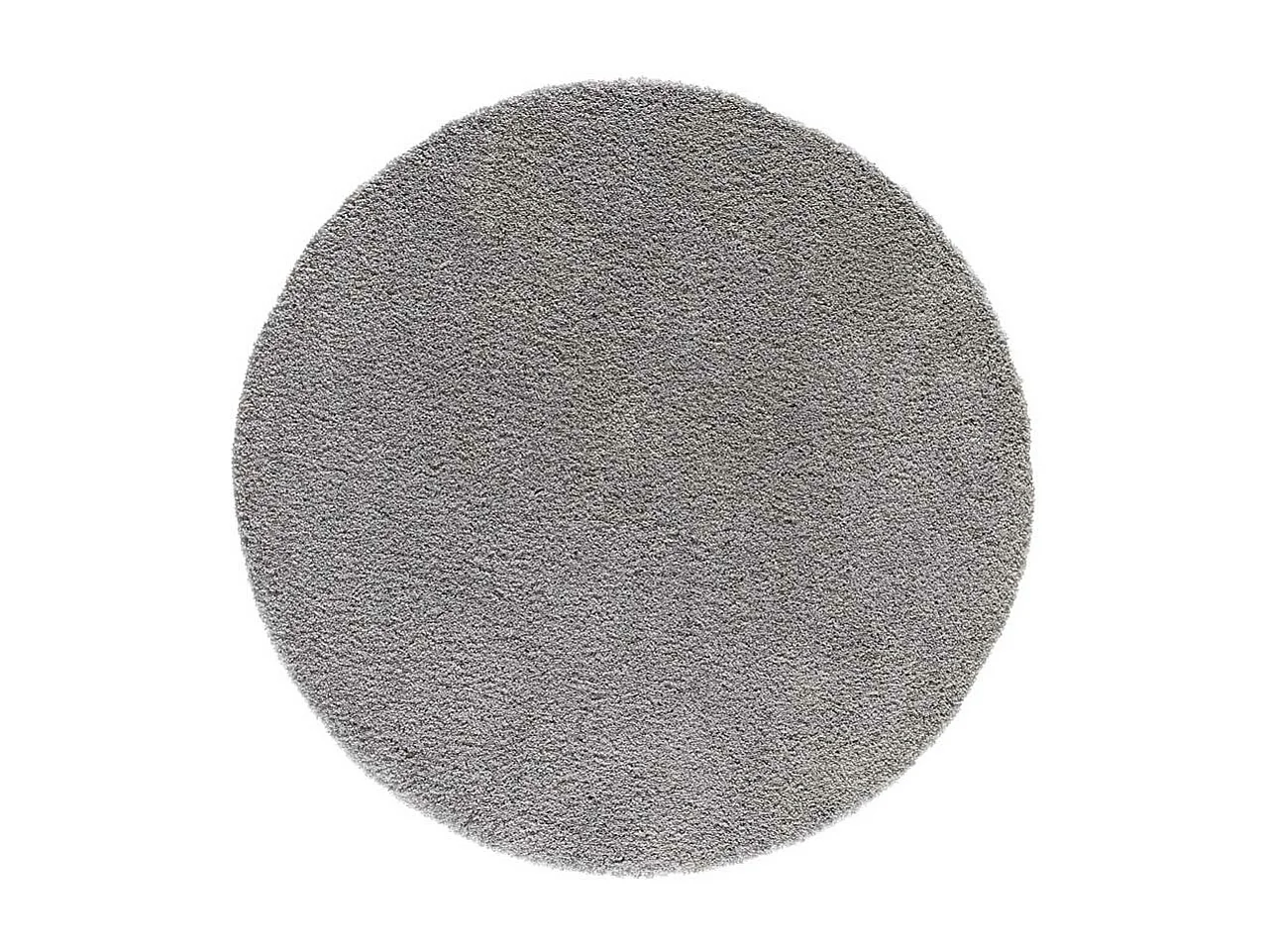 Tapete interior redondo - liso - plata - diam.130 cm - NORGE